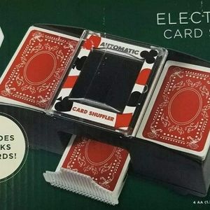 Electronic card shuffler